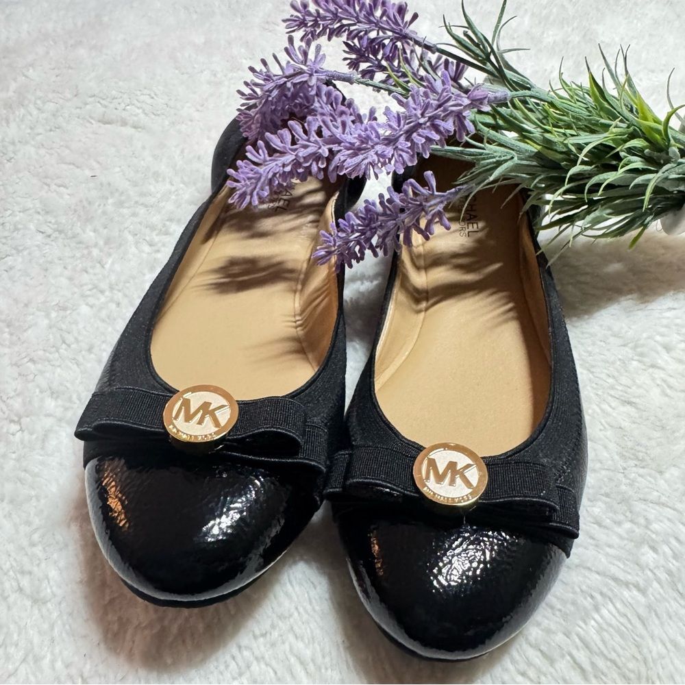 Michael Kors Black and Gold Loafers - Picture 4 of 4